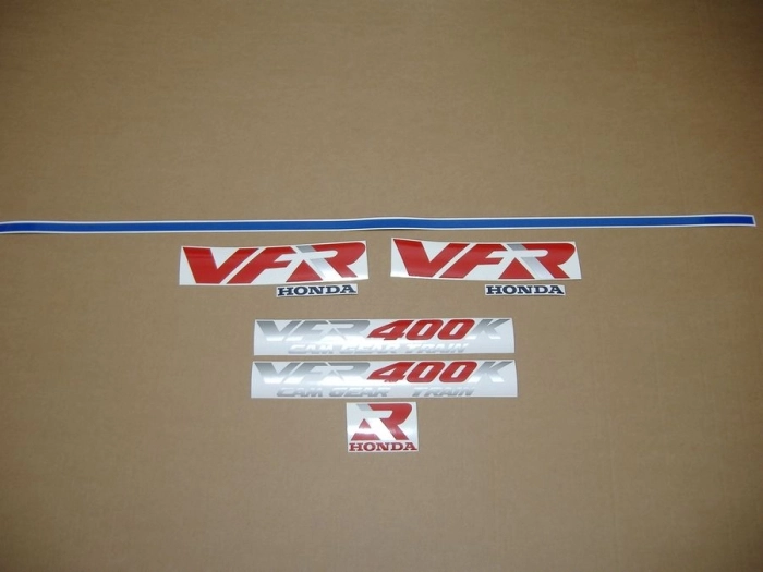 Restoration Sticker for Honda VFR 400K 1991 in Darkblue