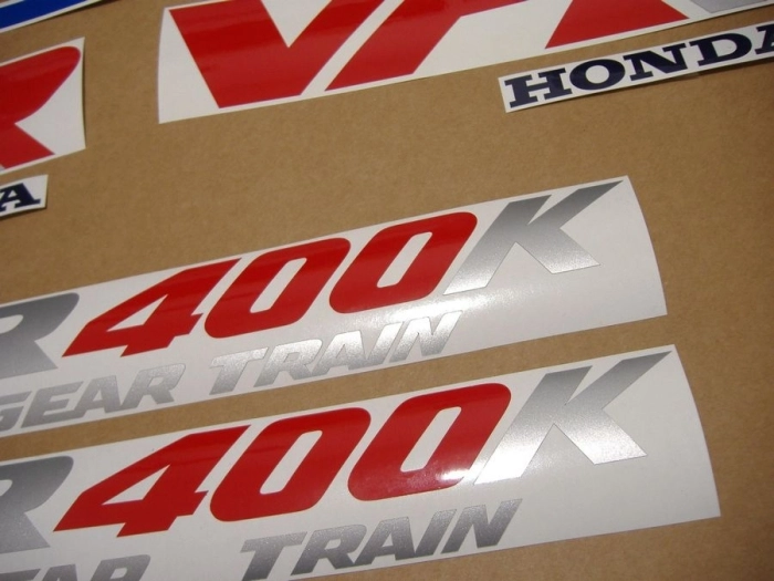 Honda VFR 400K 1991 - Darkblue - Sticker-Decals