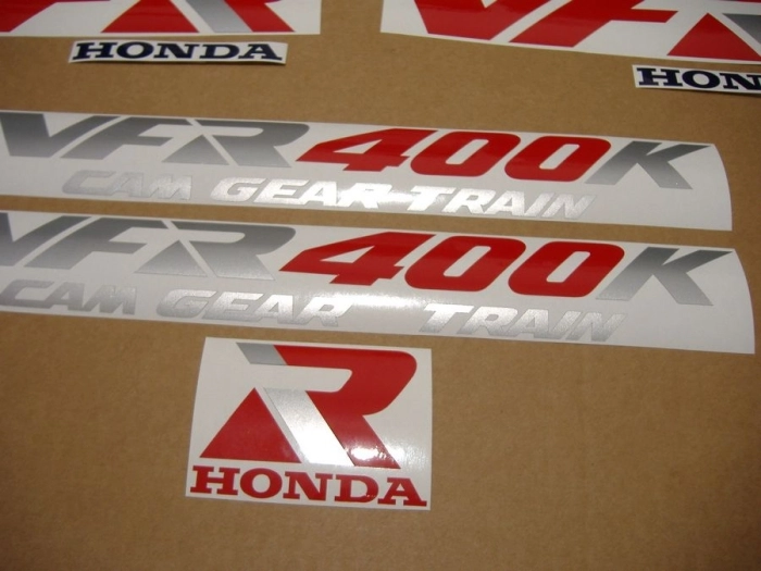 Honda VFR 400K 1991 - Darkblue - Sticker-Decals
