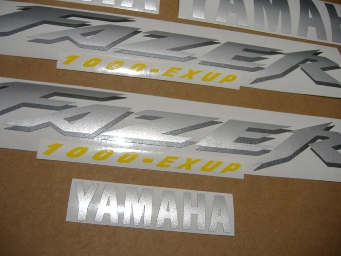 Yamaha FZS1000 Fazer 2001 - Schwarz - Aufkleber-Dekor