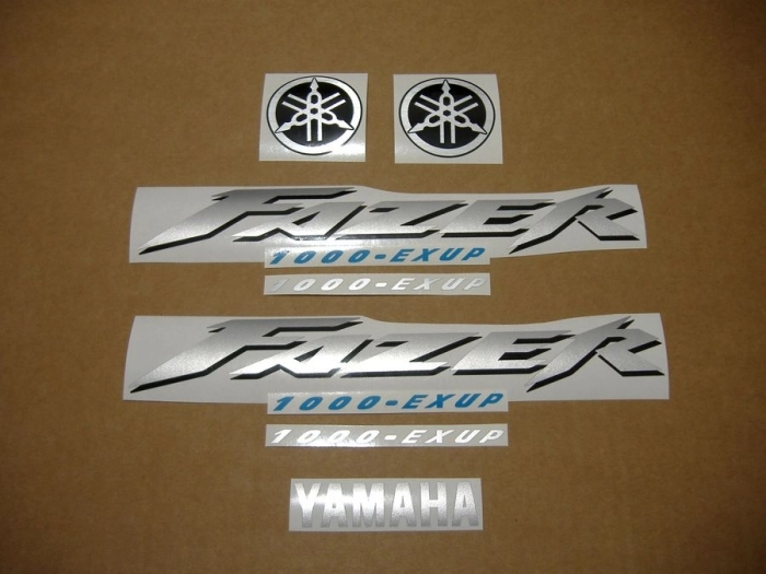 Restoration Sticker for Yamaha FZS1000 Fazer 2003 in Darkblue