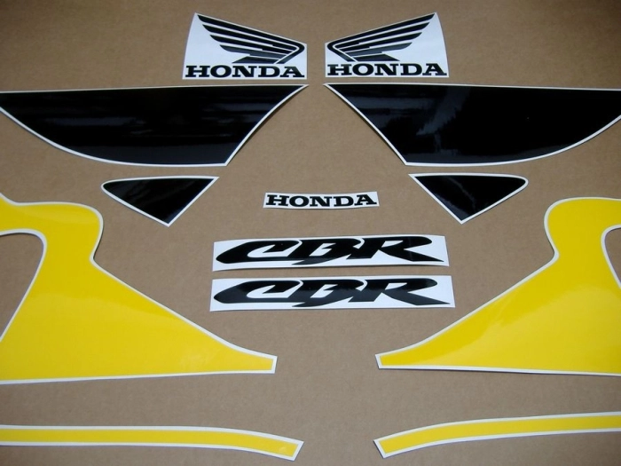 Honda CBR 600 F4 1999 - Yellow/Black - Sticker-Decals