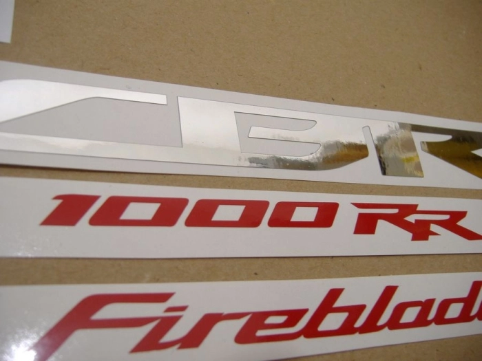 Restauration Aufkleber-Set für Honda CBR 1000RR 2013 in Schwarz