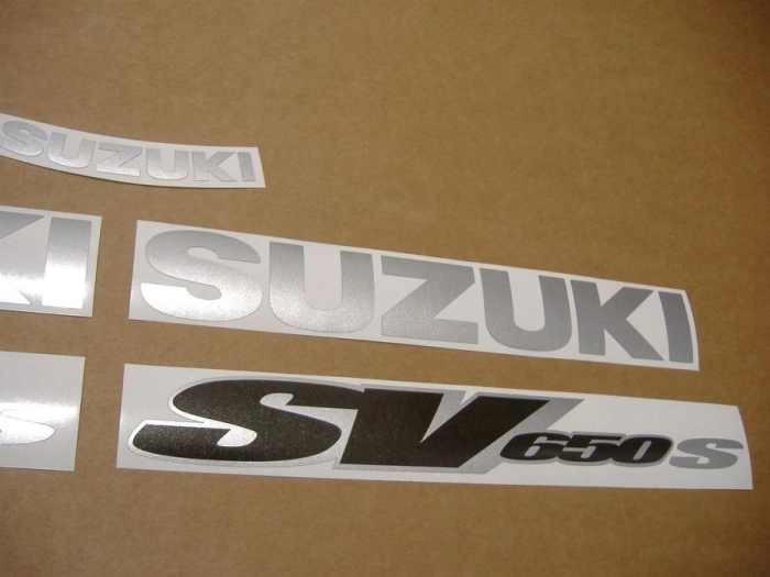Suzuki SV 650S 2001 - Blue - Sticker-Decals