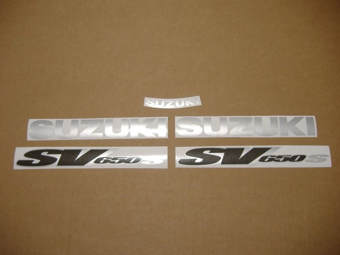 Restoration Sticker for Suzuki SV 650S 1999 in Red