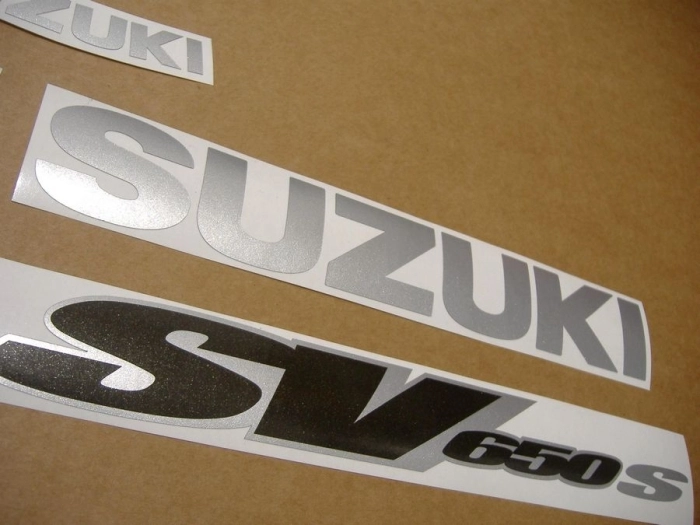 Suzuki SV 650S 1999 - Red - Sticker-Decals