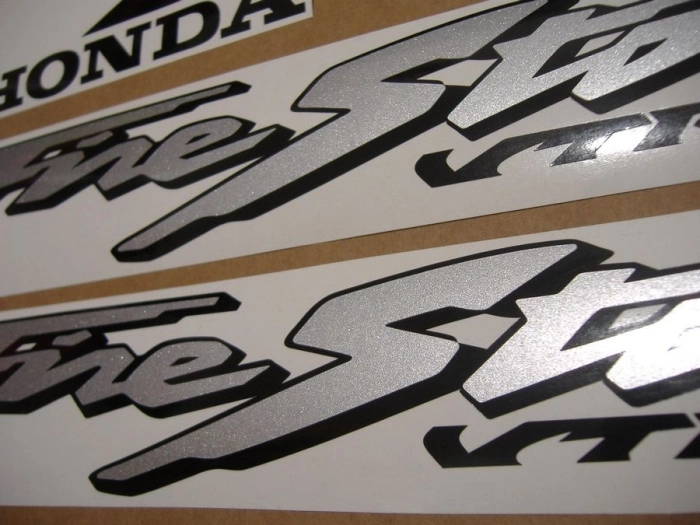 Honda VTR 1000F 2001 - Yellow - Sticker-Decals