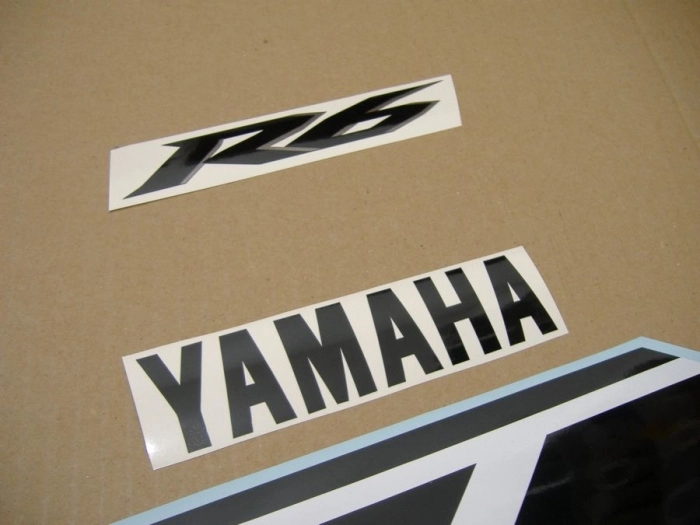 Yamaha YZF-R6 2006 with 50th Anniversary Replica Decal
