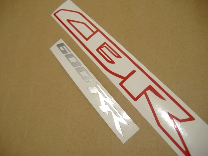 Honda CBR 600RR 2009 - Black/Red - Sticker-Decals