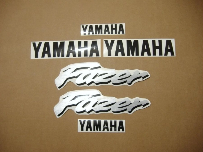 Restoration Sticker for Yamaha FZS600 Fazer 1999 in Silver