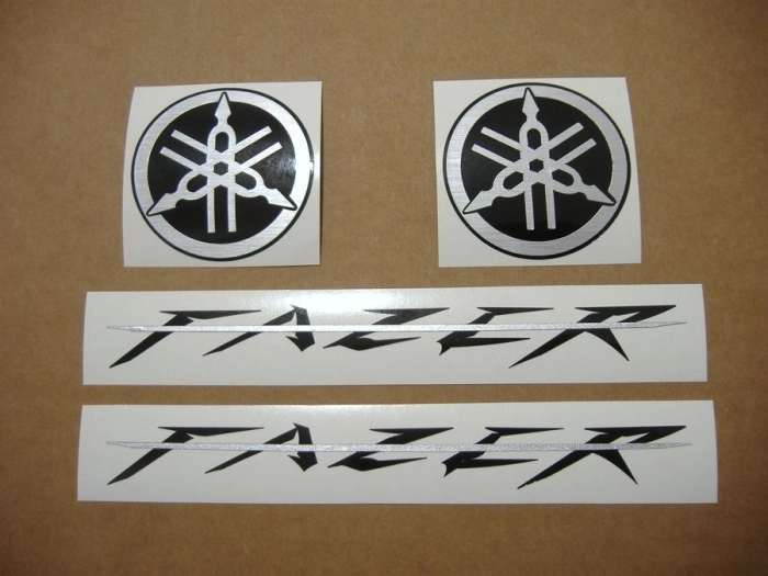 Yamaha FZ6 Fazer 2006 mit Blau Motorrad Dekor