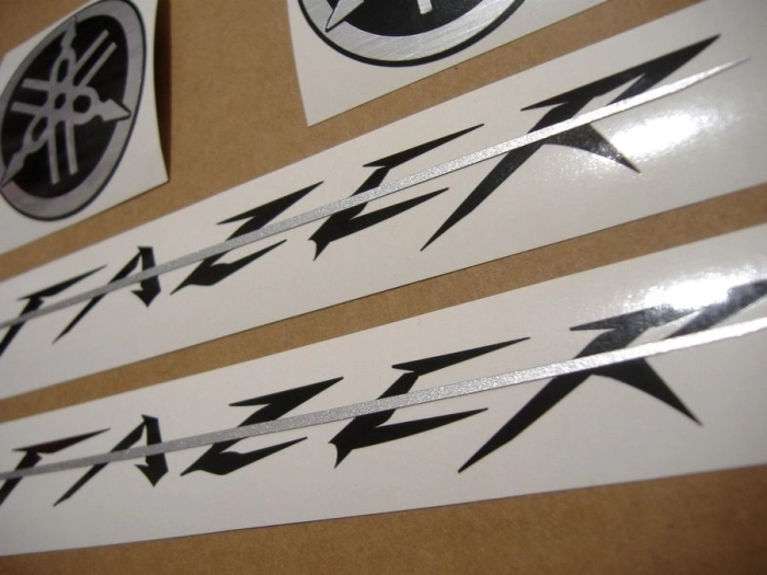 Restauration Aufkleber-Set für Yamaha FZ6 Fazer 2006 in Blau