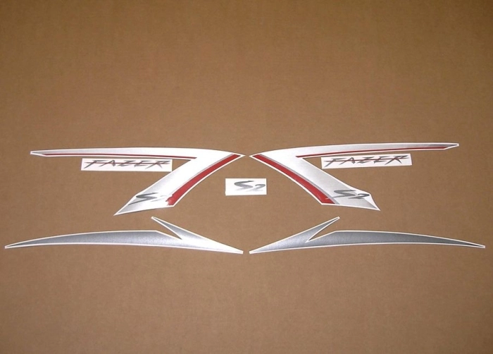 Yamaha FZ6 Fazer S2 2007 mit Schwarz Motorrad Dekor