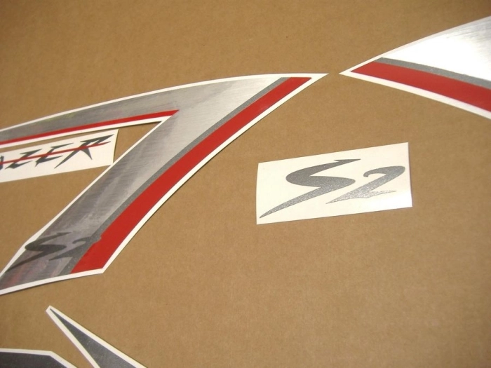 Yamaha FZ6 Fazer S2 2007 - Schwarz - Aufkleber-Dekor