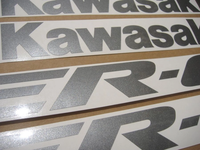 Kawasaki ER-6F 2006 - Black - Sticker-Decals