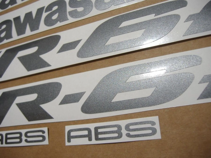 Kawasaki ER-6F 2007 - Blue - Sticker-Decals