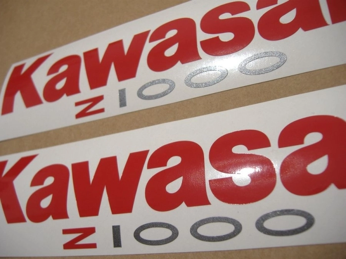 Kawasaki Z1000 2003 - Black - Sticker-Decals