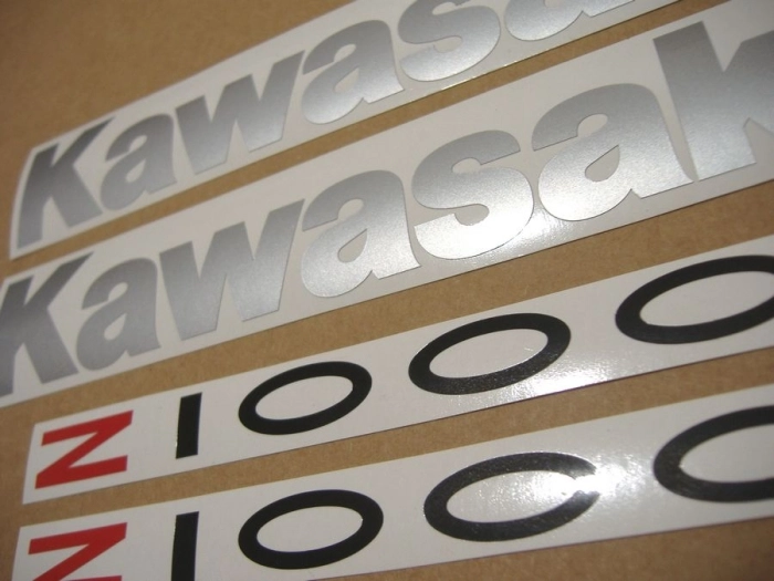Kawasaki Z1000 2004 - Brown - Sticker-Decals