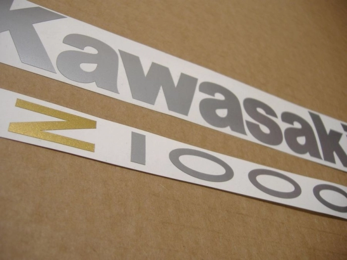 Kawasaki Z1000 2005 - Blue - Sticker-Decals