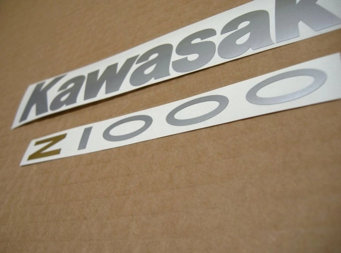 Kawasaki Z1000 2005 - Blue - Sticker-Decals