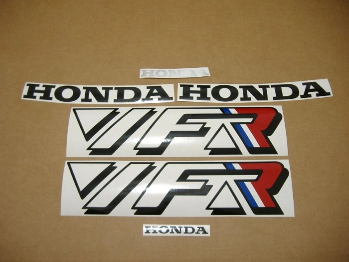 Restoration Sticker for Honda VFR 750 RC36 1990 in White/Blue