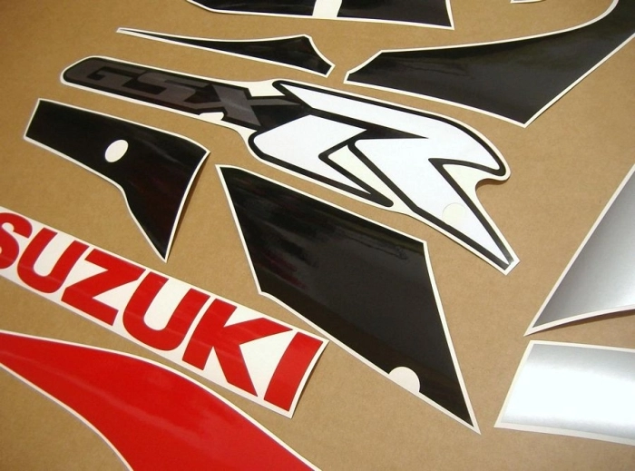 Suzuki GSX-R 1000 2001 - Red/Black/Silver - Sticker-Decals