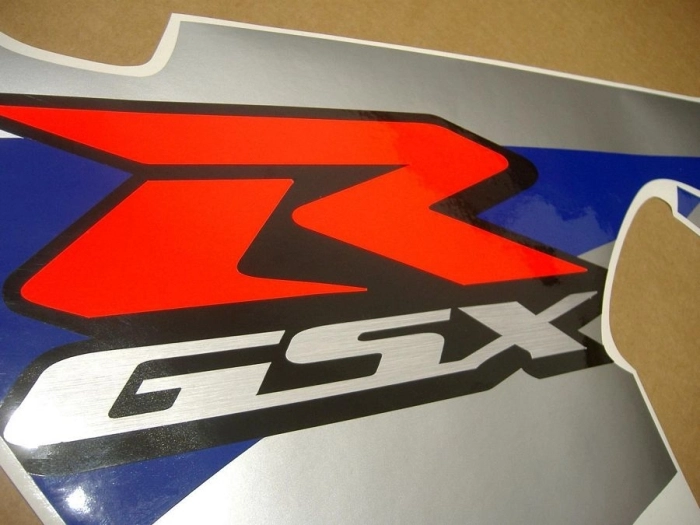 Suzuki GSX-R 1000 2002 - Blue/Black/Silver - Sticker-Decals