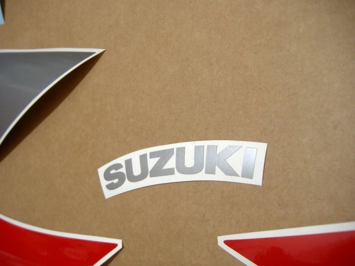 Suzuki GSX-R 1000 2002 - Red/Black/Silver - Sticker-Decals