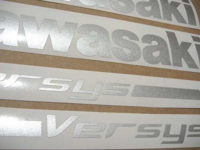 Kawasaki Versys 650 2007 - Schwarz - Aufkleber-Dekor
