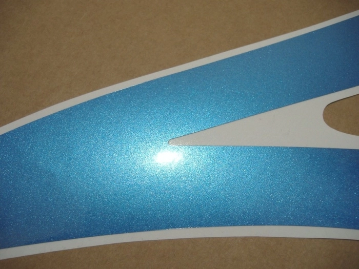 Honda CBR 600RR 2007 - Blue/Silver/Black - Sticker-Decals