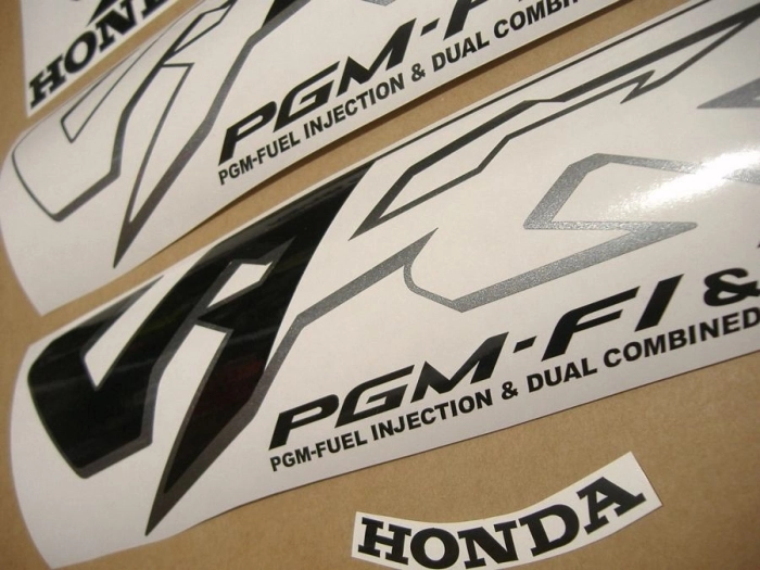Honda VFR 800i 1998 - Silver EU - Sticker-Decals