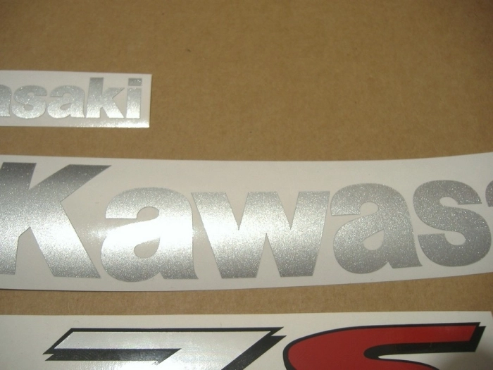 Kawasaki ZR-7S 2002 - Blue - Sticker-Decals