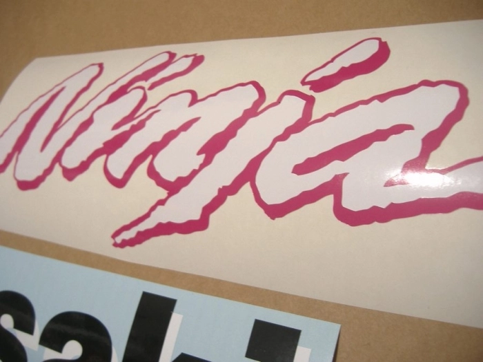 Kawasaki ZX-7R 1997 - Green - Sticker-Decals