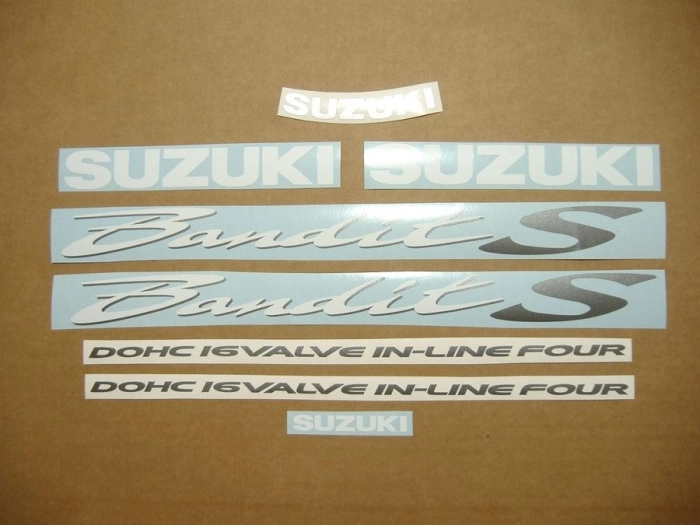 Restoration Sticker for Suzuki Bandit 600S 2002 in Blue