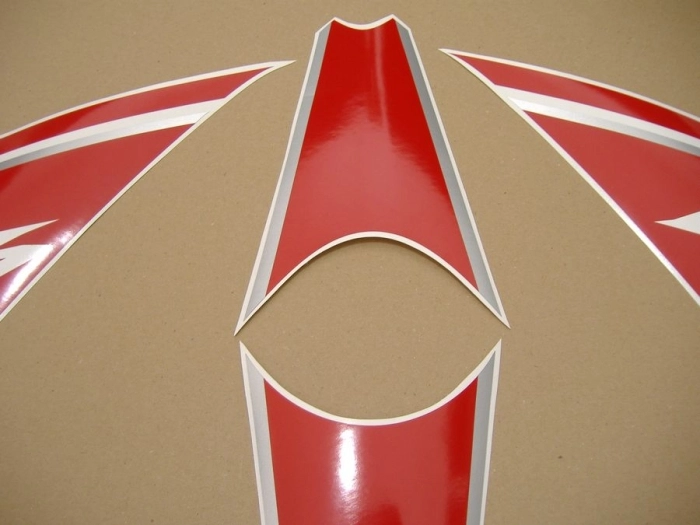 Yamaha YZF-R6 2008 - Weiß/Rot - Aufkleber-Dekor