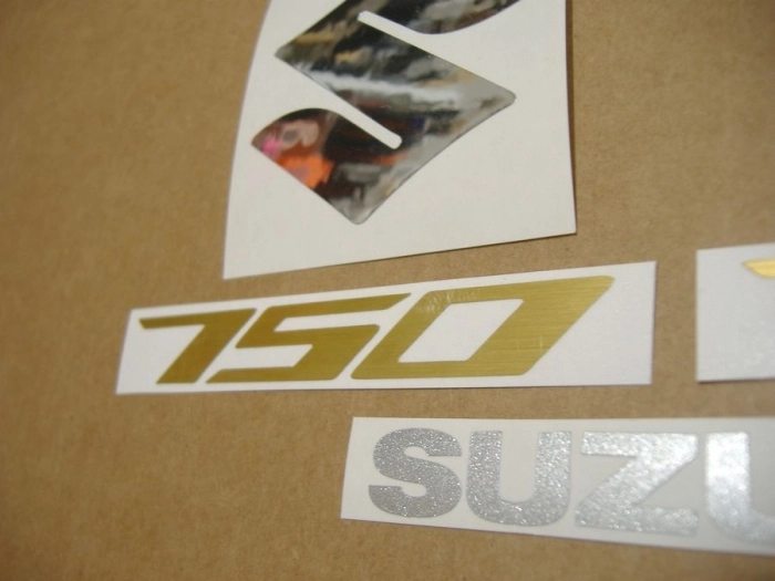 Suzuki GSR 750 2012 - Blue/Black - Sticker-Decals