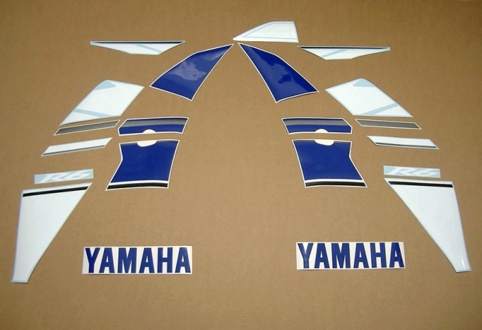 Restoration Sticker for Yamaha YZF-R6 2010 in Blue/White