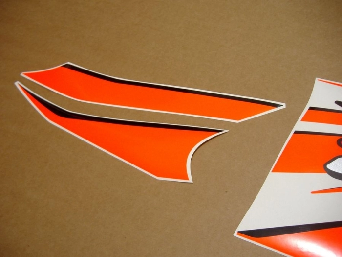 Restoration Sticker for Suzuki GSX-R 1000 2009-2014 in Neon-Orange