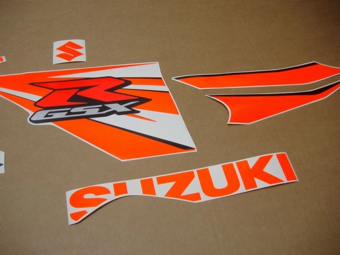Suzuki GSX-R 1000 2009-2014 - Neon-Orange - Custom-Sticker-Decals