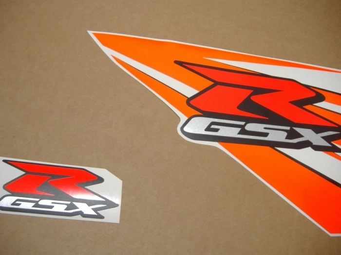 Suzuki GSX-R 1000 2009-2014 - Neon-Orange - Custom-Sticker-Decals