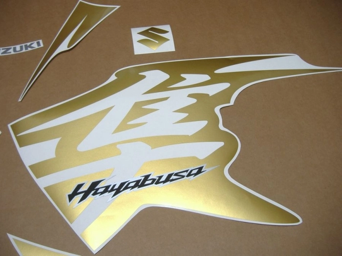 Restoration Sticker for Suzuki Hayabusa GSX-1300R 2010-2011 in Gold