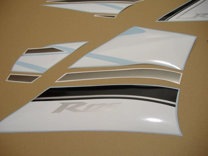 Yamaha YZF-R125 2009 - Blau EU - Aufkleber-Dekor