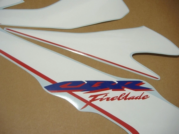 Honda CBR 1000RR 2006-2007 mit Weiß Motorrad Dekor