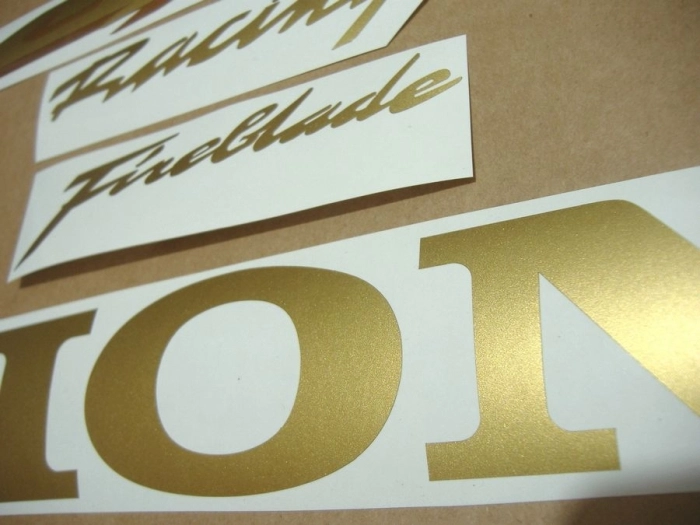 Honda CBR 1000RR - Gold - Custom-Sticker-Decals