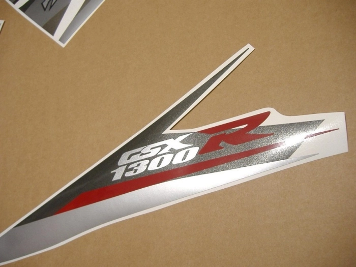 Suzuki Hayabusa 2012 - Schwarz - Aufkleber-Dekor