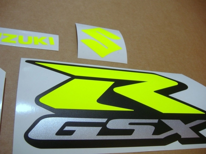 Suzuki GSX-R 750 Universal - Neon-Yellow - Custom-Sticker-Decals