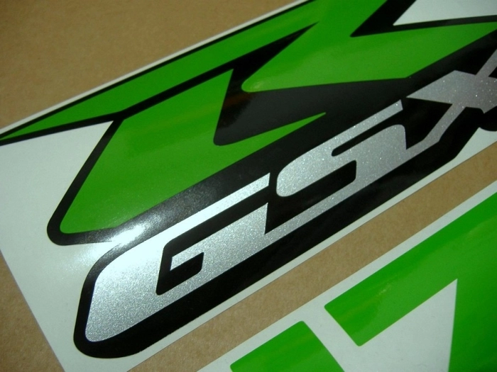 Suzuki GSX-R 1000 2005-2006 - Lime-Green - Custom-Sticker-Decals