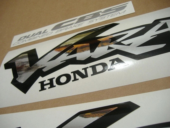 Honda XL 1000V Varadero 2000 - Red/Silver - Sticker-Decals