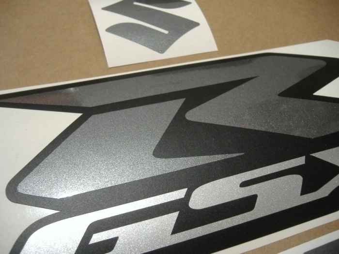 Suzuki GSX-R 750 Universal mit Graphitgrau Motorrad Dekor
