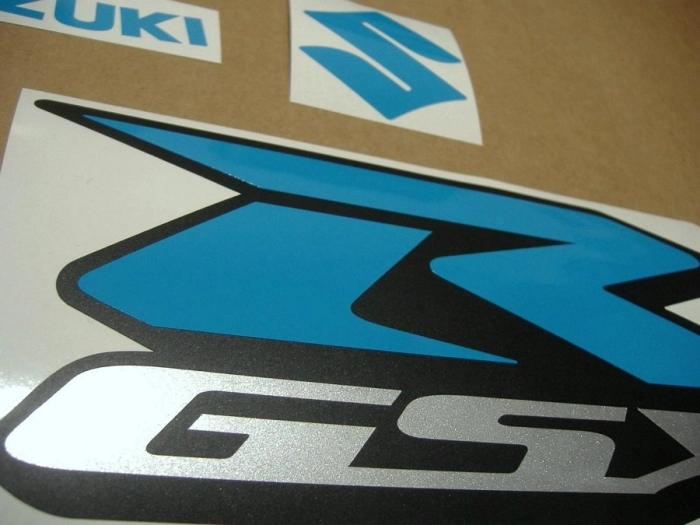 Suzuki GSX-R 750 Universal - Lightblue - Custom-Sticker-Decals